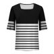 thumbnail image 5 of mfyjkho Tops Para Mujer, Blusas De Verano Con Cuello Redondo Y Manga Corta Estampadas Para Mujer Tops Y Blusas Para Mujer S, 5 of 6