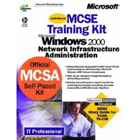 Pre-Owned McSe Training Kit Microsoft Windows 2000: Network Infrastructure Administration (Paperback) 1572319046 9781572319042