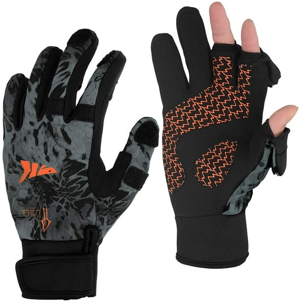 Mountain Mist Fishing Gloves – Cold Winter Weather Fishing Gloves – Fishing  Gloves for Men and Women – Ideal as Ice Fishing, Photography, or Hunting