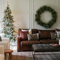 Fraser Hill Farm Flocked Buffalo Fir 9-ft. Christmas Tree, FFBF090-0SN