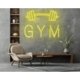 thumbnail image 4 of Glowneon Gym Neon Sign, Gym Fitness Man Cave Led Signboard Decor, 4 of 4