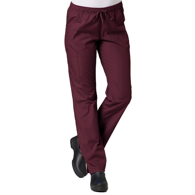 Red Panda Pantalon d'Uniforme Cargo pour Femmes à Taille Élastique