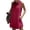 Wine, variant on Kukoosong Women's Summer Casual Sleeveless Collared Button-Down Shirt Dress with Pockets Cocktail Length Office Wear Dress