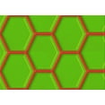 thumbnail image 1 of Ahgly Company Machine Washable Indoor Rectangle Transitional Lime Green Area Rugs, 2' x 3', 1 of 7