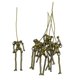 thumbnail image 3 of 3x6 piezas de esqueleto humano para hacer muñecos, colgantes, joyas, bronce antiguo. Código de modelo 29543, 3 of 5
