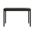 thumbnail image 3 of Home Design Greenville Dining Table, Rectangular top, Modern design, Compact for small spaces, Durable construction, Easy to clean, Black, 3 of 4