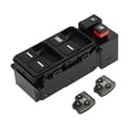 thumbnail image 1 of Interruptor de ventana eléctrica Unique Bargains para el lado del conductor delantero izquierdo para Honda Accord 2003-2007 Negro, 1 of 7