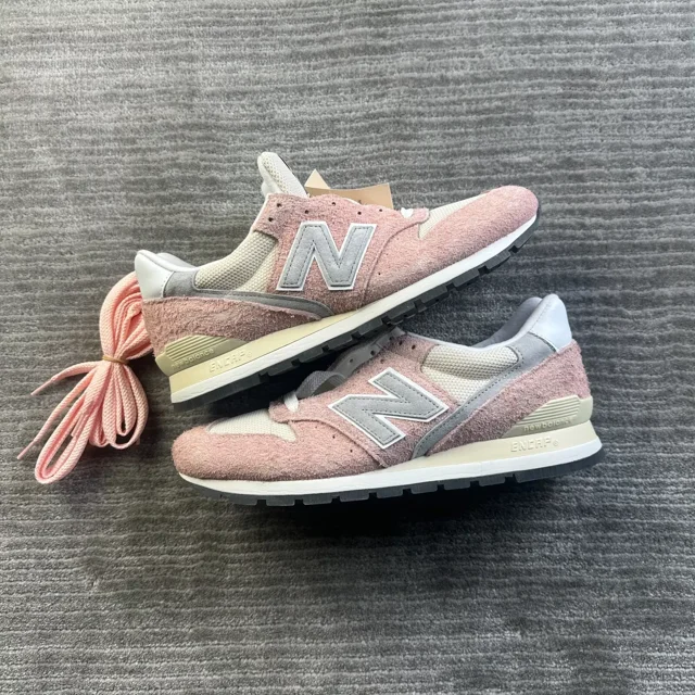New Balance Made in USA 996 Mens Size 10.5 Pink Haze Teddy Santis Suede