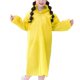thumbnail image 1 of Bearachild Chubasquero de 3 piezas para niños, impermeable para senderismo y acampada, Poncho de EVA con capucha, ropa impermeable de viaje, botón para Paraguas de lluvia Amarillo Bearachild HA071824-02, 1 of 6
