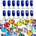 thumbnail image 7 of Light PinkRose Glass 3D Nail Art Rhinestones ss3 ss4 ss5 ss6 ss8 ss10 ss12 ss16 ss20 ss30 Crystal Nails Non HotFix Decorations, 7 of 7