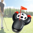 thumbnail image 2 of Visland Golf Putting Cup Réglable Taille Compacte Batterie Fonctionnant Réutilisable avec Drapeau Golf Retour Automatique Machine Golf Putting Aide Golf Fournitures, 2 of 5