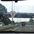 thumbnail image 4 of FELTECHELECTR Espejo retrovisor de coche con alas de ángel, accesorio colgante personalizado, 4 of 4