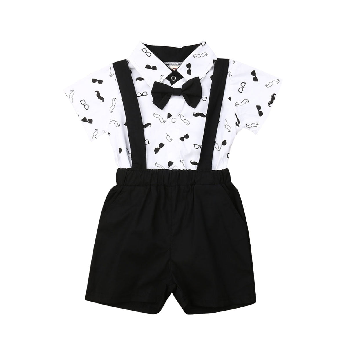 Baby boy outfit bow tie best sale