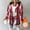 #Red, variant on DPTALR George Women's Casual Fashion Plaid Hooded Long Sleeve Button Pocket Thick Sweatshirt Coat,Red,Big and Tall Men L