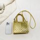 thumbnail image 4 of Bolsa De Hombro Bolsa de mano informal para mujer, bandolera acolchada de cuero PU, Bolsa cruzado para mujer Sywqhk Para Estrenar, 4 of 9