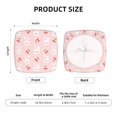 thumbnail image 5 of Goofa Rabbit And Cherry Printed Couch Cushion Covers,Soft and Durable Throw Pillow Case , Floral Sofa Magic Sofa Stretch Cushion Couch Covers Washable, 5 of 9