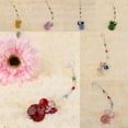 thumbnail image 4 of Espejo colgante de cristal redondo prisma iris Sunnimix Claro 21cm, 4 of 8