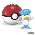 thumbnail image 3 of MEGA Pokemon Quaxly Building Toy Kit, Poseable Action Figure with Poke Ball (24 Pieces) for Kids, 3 of 6