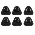 thumbnail image 2 of 12PCS D-Ring Patch for Inflatable Boat Kayak Dinghy SUP, D-Ring PVC Patch Stand-Up Paddleboard Canoe Rafting Black, 2 of 4