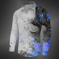 thumbnail image 1 of Camisa de estilo europeo y americano nueva moda con cambio de color relámpago impresión 3D patrón de alta definición moda 3D al aire libre sh, 1 of 6