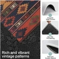 thumbnail image 3 of Boho Multicolor Ethnic Pattern with Geometric Shapes Kitchen Rugs Sets Of 3,Kitchen Runner Rugs Non Skid Washable,Decorative Kitchen Floor Mats for Kitchen,Sink,Laundry,17"x30"+ 17"x47" + 17"x59", 3 of 6