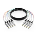 thumbnail image 1 of Snake Cable PRORECK, audio blindado de 4 canales, 15 pies y 1/4 pulgadas TRS, 1 of 6