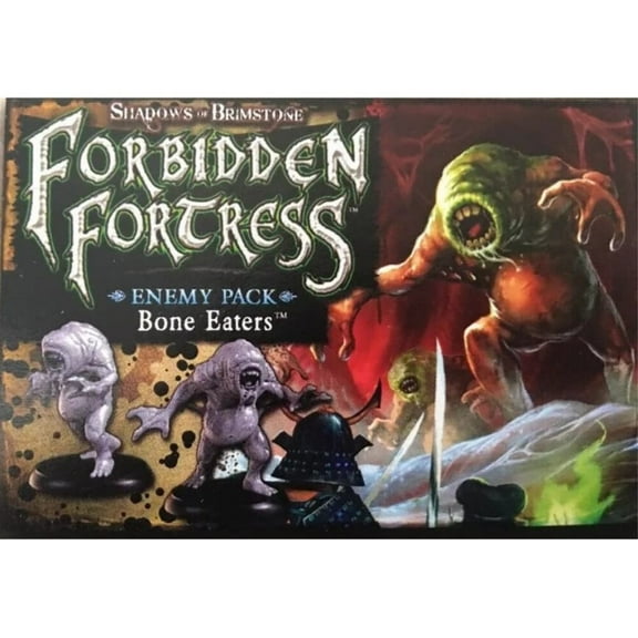 Flying Frog Productions FYF07E27 Shadows of Brimstone - Bone Eaters Enemy Pack Board Game