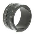 thumbnail image 1 of Anillos De Hombre Lente De Cámara de material acero De Tendencia Giratorio Plateado De Hombres, 1 of 6