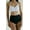 White, variant on LIORA Women’s Halter High Waisted Bikini Set Swimsuit Backless Bathing Suits, Black