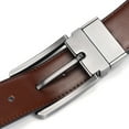 thumbnail image 4 of Genuine Leather Belt Double sided belt Men Belt Laser engraving Luxury Strap Male Belt New Fashion Retro pin buckle High Quality, 4 of 6