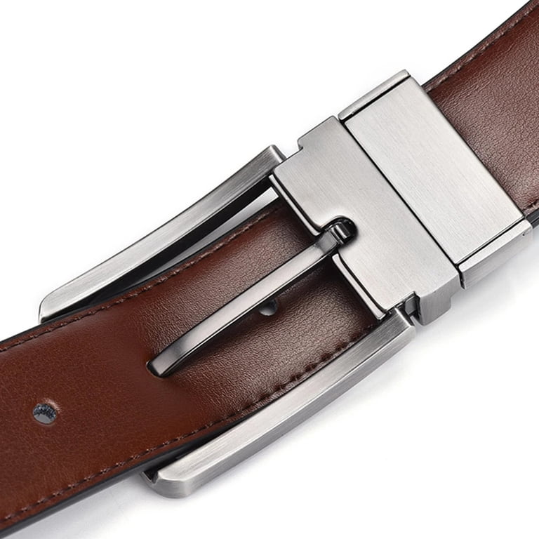 Genuine Leather Belt Double sided belt Men Belt Laser 