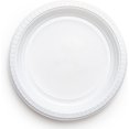 thumbnail image 2 of Plastic Plates Bulk 9 Inch (800 Case) White Disposable Dinner Plates, Every Day  Microwaveable Platos Desechables, 2 of 4