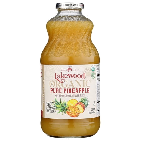 Pure Pineapple, Pressed, 32 Fl Oz (Pack of 6)