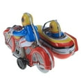 thumbnail image 4 of Vintage Motorcycle with Sidecar Clockwork Tin, 4 of 8