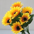 thumbnail image 3 of Racimos de flores artificiales Bewildely para interior y exterior decoración, 3 of 6