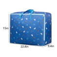 thumbnail image 3 of Boovnll Travel Bag, 55L Large Capacity Storage Bags with Reinforced Handles & Zipper Duffle Bag for Travel Comforters, Blankets, Clothes Organizer, Storage and Organization, 3 of 8