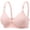 Pink, variant on 2PC T Shirt Bra Full Cup Hot off The Shelf Balconette Bra,Black,44