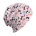thumbnail image 6 of Naloa Cartoon Cat And Heart Soft Beanie Hat, Knit Beanie Daily Beanie in Fine Knit for Women Men Winter Travel, Outdoor, 6 of 7