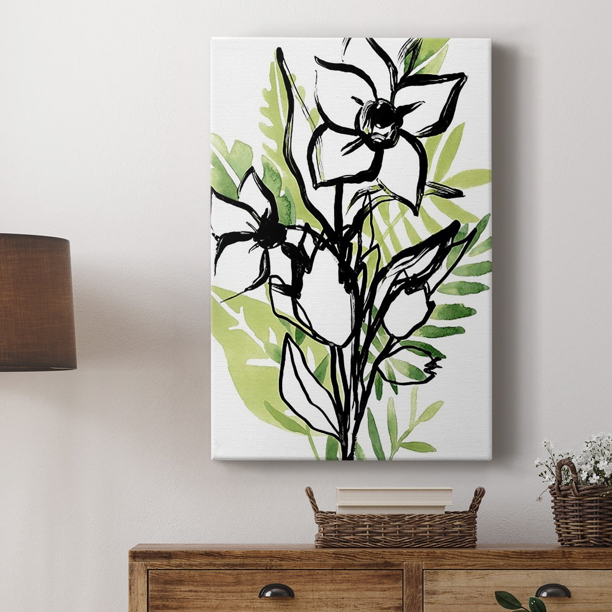 Tropical Sketchbook III Premium Gallery Wrapped Canvas - Ready to Hang