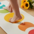 thumbnail image 4 of Kitchen Mats for Floor, White Kitchen Rugs Set of 2 Anti Fatigue Mats for Kitchen Floor Non Slip Washable Waterproof Moon Phase Colorful Kitchen Rugs 17.3"X29.5"+17"X47.2", 4 of 6