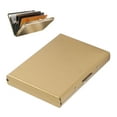 thumbnail image 1 of Credit Card Holder Case Stainless Steel Wallet Protector Holder Organizer Poster Stand Holder, 1 of 8