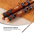 thumbnail image 3 of 1 Pc Chinese Flute Introductory Wooden Flute Portable Flute for Beginner (E Key), 3 of 5