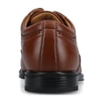 thumbnail image 3 of Vance Mens Cormac Comfort Wingtip Flexible Oxford Dress Shoe, Widths Available, 3 of 9