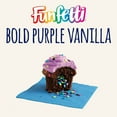 thumbnail image 3 of Pillsbury Funfetti Bold Purple Vanilla Frosting, 15.6 oz Tub, 3 of 13