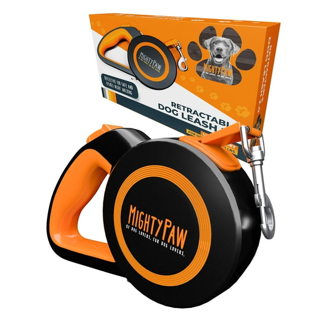 Correa retráctil para perros Mighty Paw 2.0, 5 m, muy resistente, reflectante