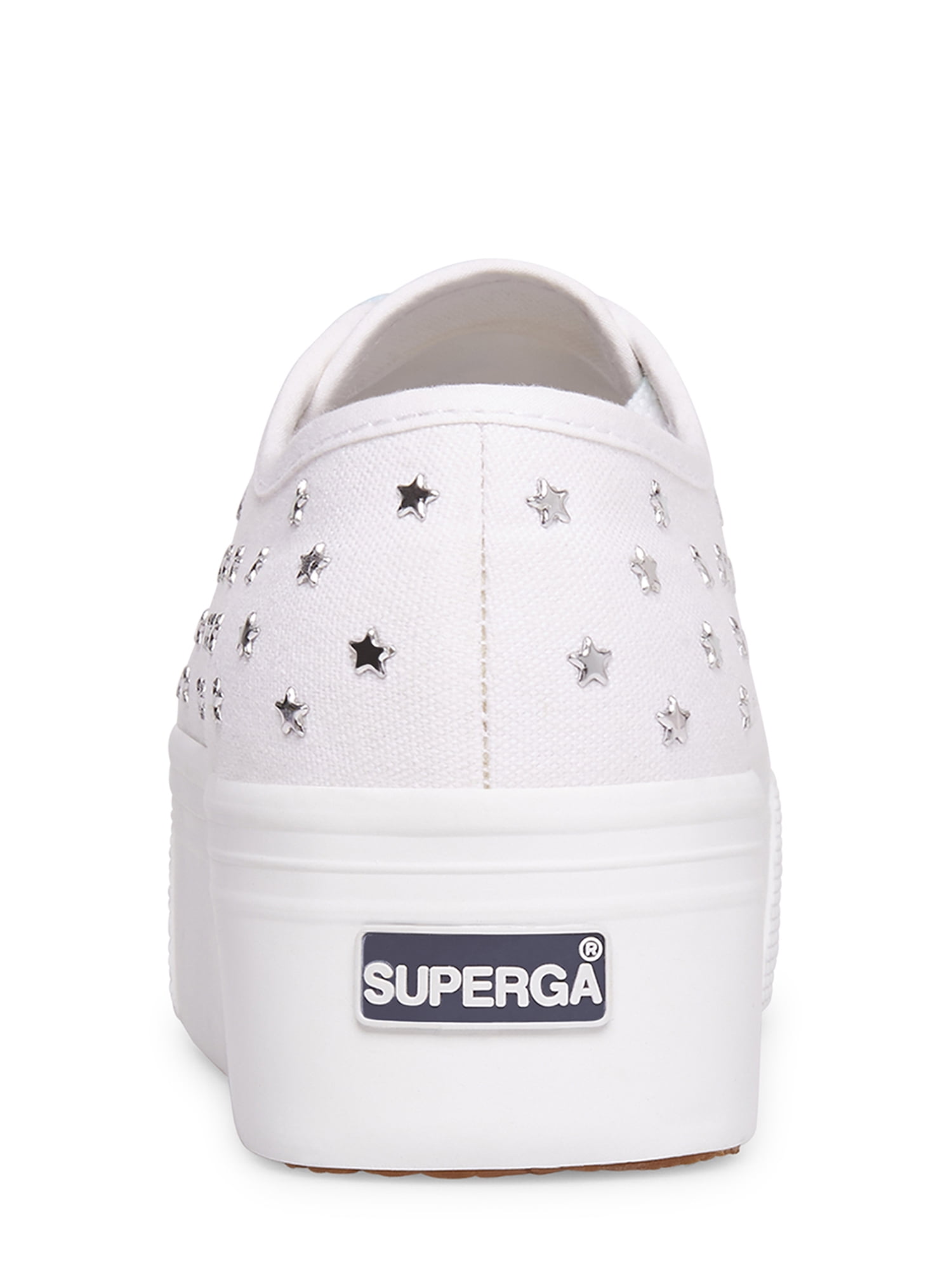 Superga 2790 Star Stud Lace up Platform Canvas Sneaker Walmart