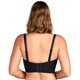 thumbnail image 5 of Sujetador largo sin tirantes HSIA para mujer con soporte antideslizante negro, 5 of 7