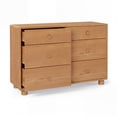 thumbnail image 5 of Mainstays Kids 6 Drawer Dresser, Warm Walnut, 5 of 7