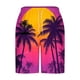 thumbnail image 5 of Pantalones Cortos Casuales para Hombre Imprimir con Bolsillos Pantalones de Playa de Cintura Elástica, Pantalones Cortos de Cintura Elástica para Hombre, 5 of 9