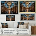 thumbnail image 4 of Designart "Hadum Mosque Islam wall decor I" Islamic Floater Framed Wall Art Living Room, 4 of 7